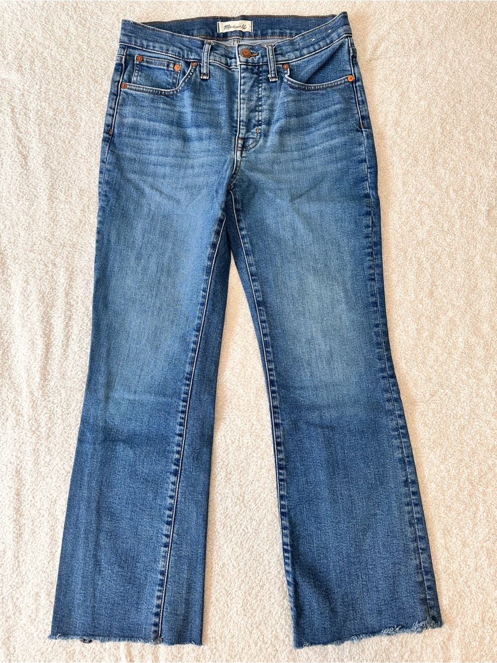 Madewell Mid Rise Kick Out Jeans 28P